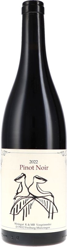 Vorgrimmler - Pinot Noir Dachs trocken Deutscher Qualitätswein 2022 - BIO
